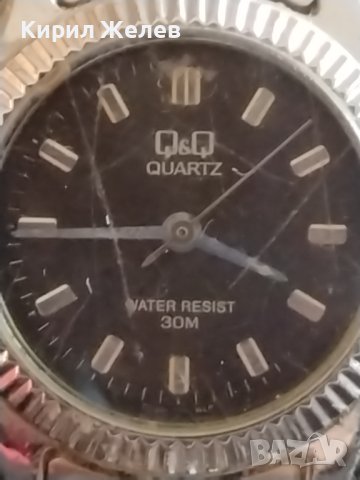 Модерен дамски часовник Q/Q QUARTZ WATER RESISTANT 30m JAPAN MOVT стилен дизайн 42556, снимка 2 - Дамски - 43756023