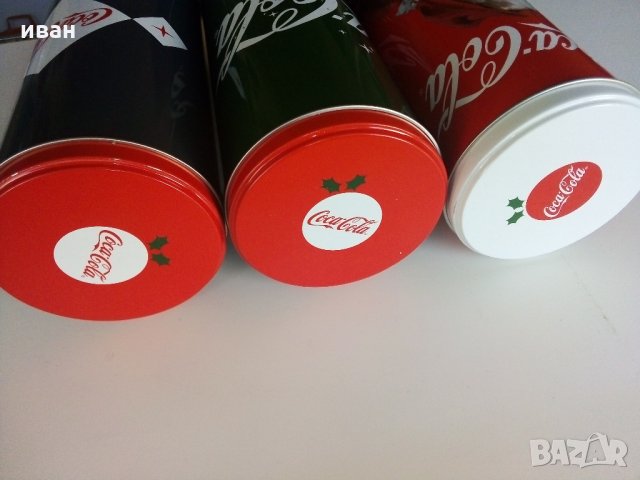 Метални кутии "Кока Кола" три броя комплект нови., снимка 4 - Други ценни предмети - 35494706