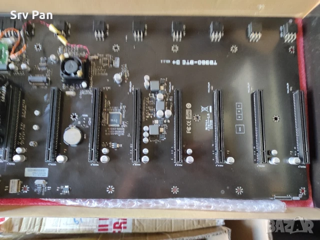 Компютърно дъно Motherboard Biostar TB360-BTC D+ 4GB Gold, снимка 5 - Дънни платки - 50811773