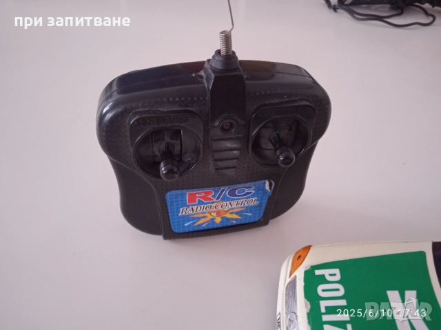Стара играчки, R/C кола Ferrari F50 Police Highway Patrol и Mercedes 600 sec, Nikko R/C, снимка 17 - Колекции - 44797379