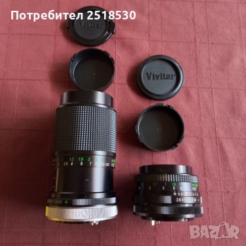 Обективи Vivitar, снимка 1 - Обективи и филтри - 43708931