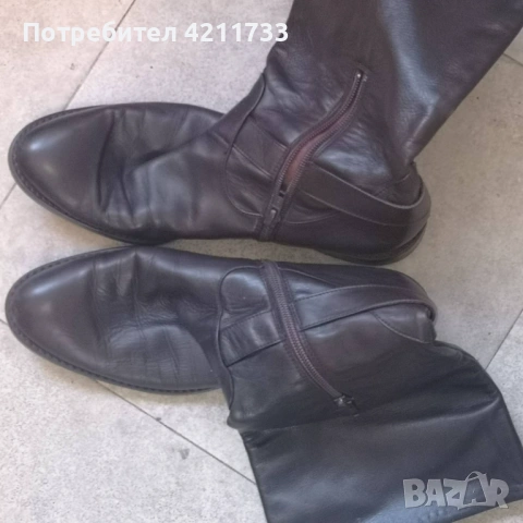 маркови дамски кожени ботуши 39 НОВО, снимка 2 - Дамски ботуши - 53326706