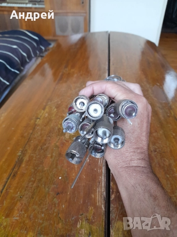 Пач кабели с конектори PL259, снимка 4 - Други ценни предмети - 52654066