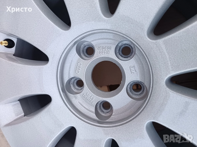 Алуминиеви джанти Audi 5x112, снимка 5 - Гуми и джанти - 52713254
