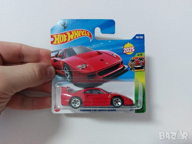 Hot Wheels Ferrari F40 Competizione 2025 – ново, запечатано