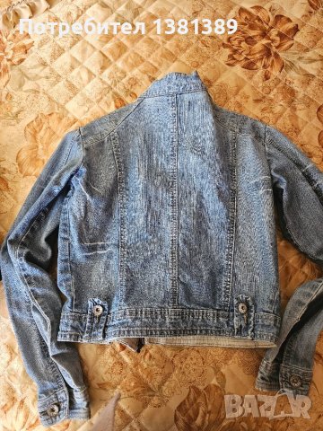 късо дънково яке, снимка 2 - Якета - 43061247