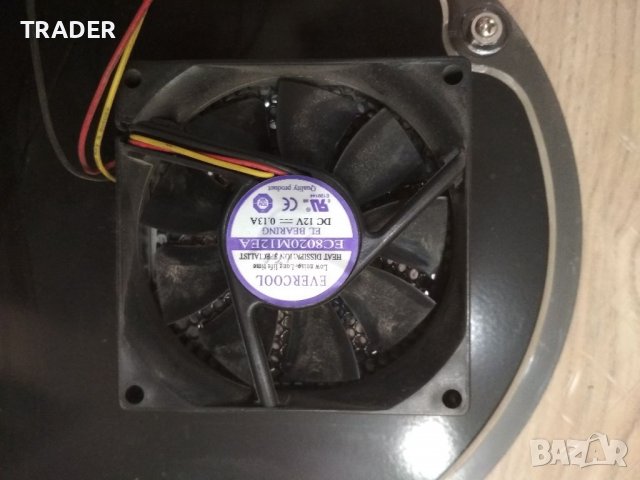 Evercool EC8020M12EA вентилатор за компютър, снимка 1 - Други - 38224875