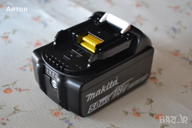 Нова батерия Makita 18V, 5Ah, снимка 2 - Бормашини - 53594240