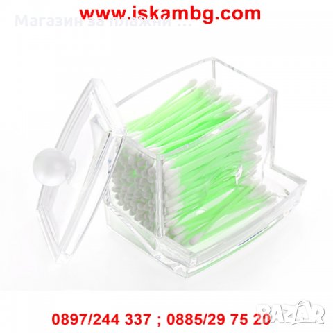 Поставка с капак за клечки за уши, снимка 13 - Други стоки за дома - 28518753