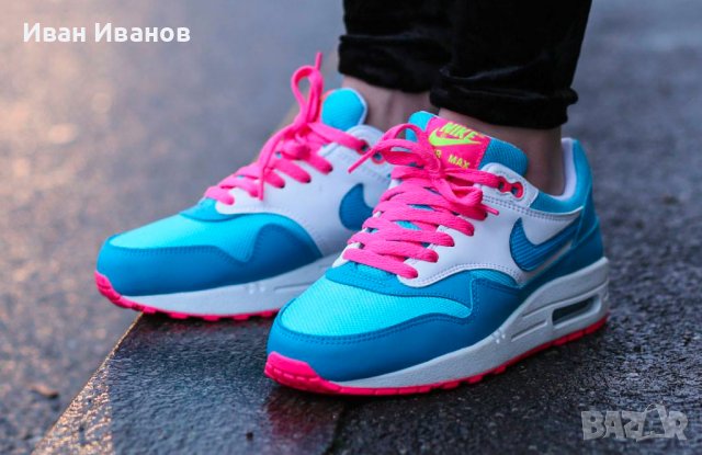  Nike Air Max 1  оригинални маратонки номер 38,5, снимка 3 - Маратонки - 39341633