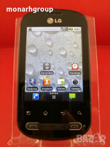 Телефон LG Optimus ME P350+Зарядно