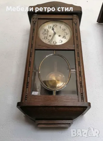 Старинен часовник в отлично състояние. Запазен за годините си, работи отлично., снимка 5 - Антикварни и старинни предмети - 49889978