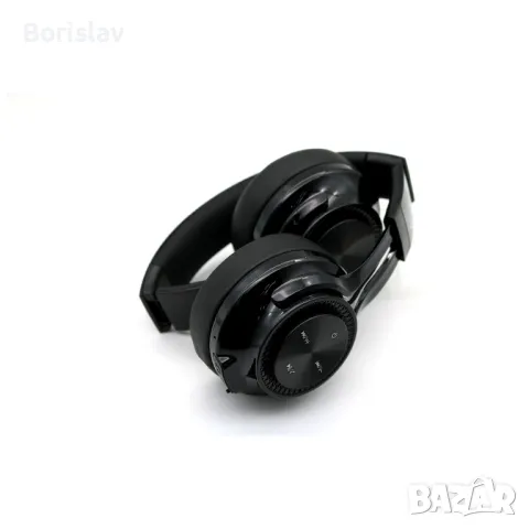 Безжични Bluetooth Слушалки PowerLocus P3 - Over-Ear, HD Stereo Сгъваеми [40 часа батерия] - Черен, снимка 4 - Bluetooth слушалки - 49105982