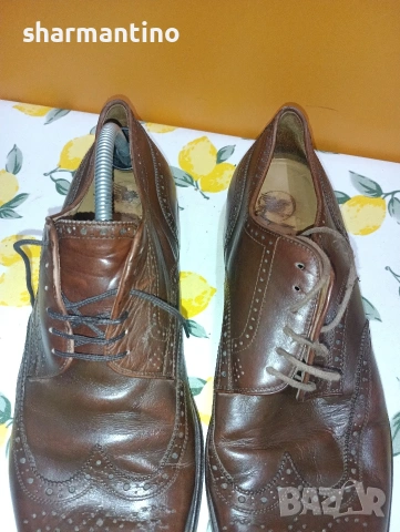 Quarvif N 46 кожени обувки , снимка 3 - Официални обувки - 53375814