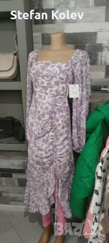 Елегантна дамска рокля, снимка 3 - Рокли - 51105323