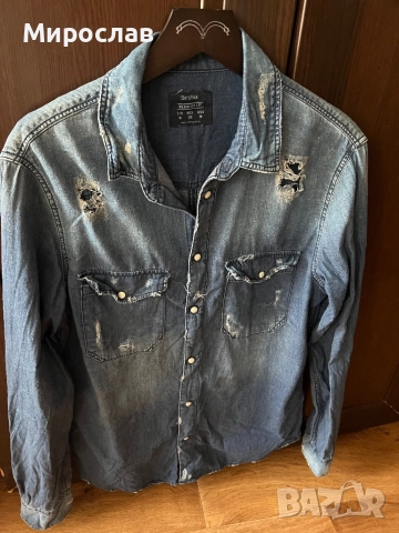 Bershka - Дънкова риза 