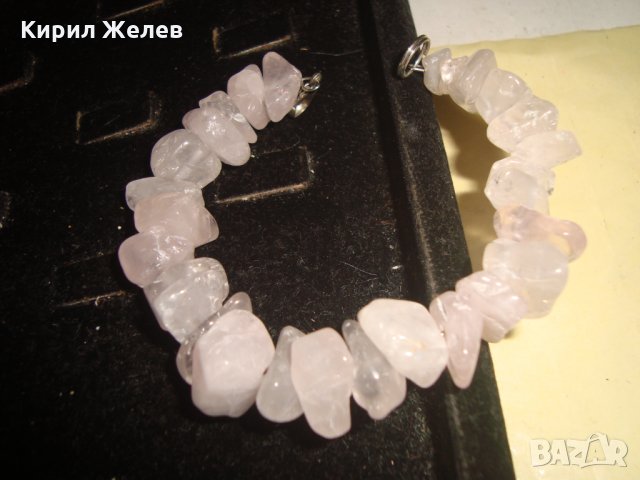 МЛЕЧЕН ПЛАНИНСКИ КВАРЦ ХЕНД-МЕЙД ГРИВНА 22792, снимка 3 - Гривни - 33423099