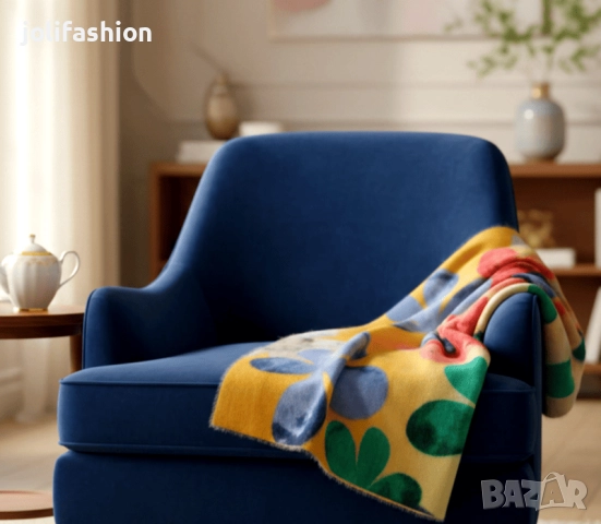 Кашмирени шалове за зимата, снимка 6 - Шалове - 31237077