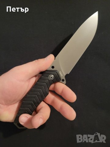 Ловен тактически нож острие DC53 G10 full tang , снимка 2 - Ножове - 35101561
