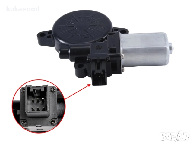 Електромотор за стъклоподемник за Mazda 6 GH (2008-2012), снимка 6 - Части - 52322748