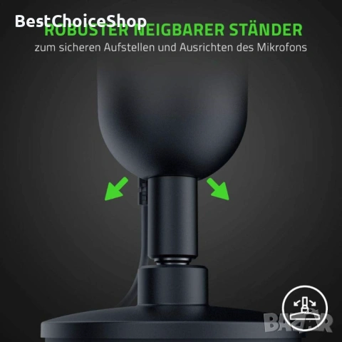 Микрофон Gaming Razer Seiren Mini, Черен, снимка 2 - Микрофони - 53157537