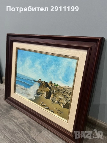 Картина с маслени бои, комплект от две, снимка 4 - Картини - 51778072