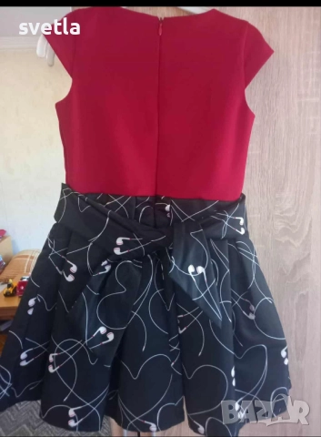 Рокля Ноти , снимка 2 - Детски рокли и поли - 51829200