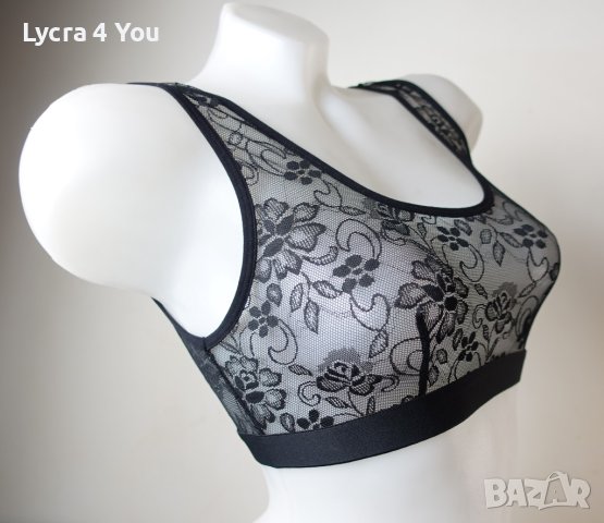XS/S къс дантелен топ/бюстие, снимка 2 - Корсети, бюстиета, топове - 43918847