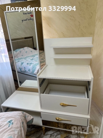 Тоалетка за спалня, снимка 2 - Тоалетки - 52848904