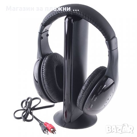 Многофункционални безжични слушалки - 5 в 1 код 0056, снимка 2 - Bluetooth слушалки - 28460144