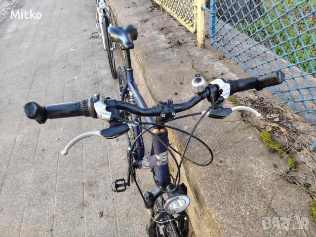 Хл рамка 28 цола алуминиев велосипед с 21 скорости усилени капли амортисьори предни като нов , снимка 4 - Велосипеди - 52818813