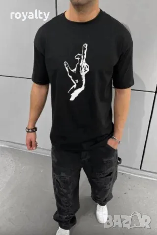 Мъжка блуза с къс ръкав