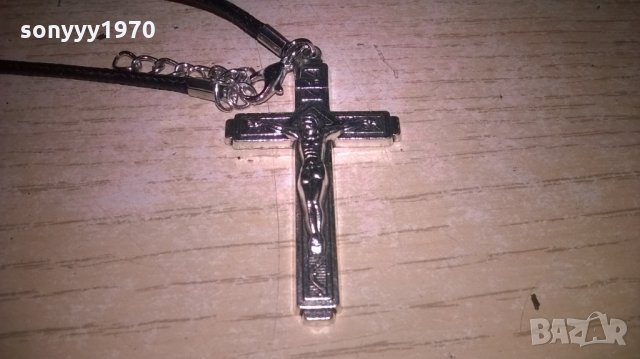 ПОРЪЧАН-кръст за врата с христос-6х3см, снимка 3 - Колекции - 26346236