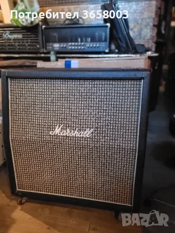 6 бр Marshall 1960 4х12 китарни кабинети с различни говорители, снимка 1