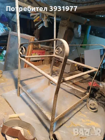 метален стол за началници, снимка 5 - Антикварни и старинни предмети - 48598093