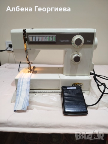 Шевна машина BERNETTE 330, снимка 10 - Шевни машини - 52719734