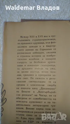 Старо -немски Декамерон! , снимка 10 - Художествена литература - 49842441