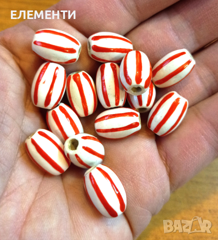 Глазирани Керамични Мъниста