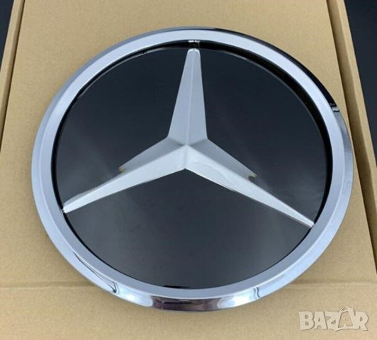 емблема стъклена 18.5 cm за Mercedes Benz A B C E S Class GLK ML CLA, снимка 2 - Аксесоари и консумативи - 39499055