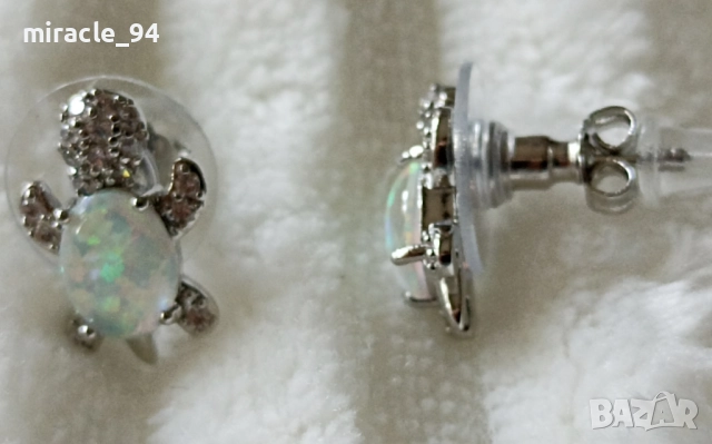 УНИКАЛНИ обеци - костенурки, снимка 10 - Обеци - 51462386