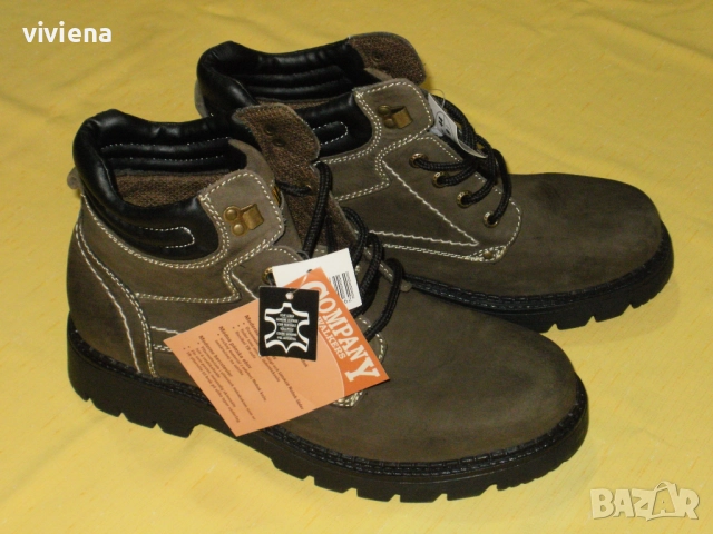 "company walkers" нови мъжки боти кожа 44, снимка 2 - Мъжки боти - 52719677