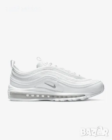Маратонки Nike Air Max 97 Triple White, снимка 3 - Маратонки - 48218301