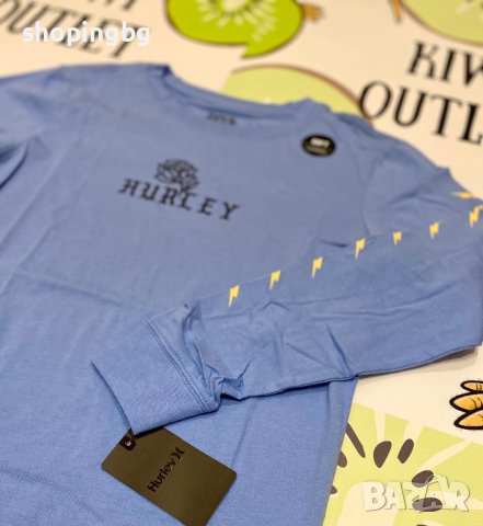 Блуза с дълъг ръкав за момче Hurley, снимка 2 - Детски Блузи и туники - 40264044