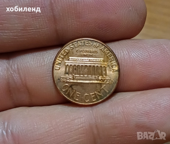 1 цент САЩ 2005 D нециркулирал , снимка 2 - Нумизматика и бонистика - 51685979