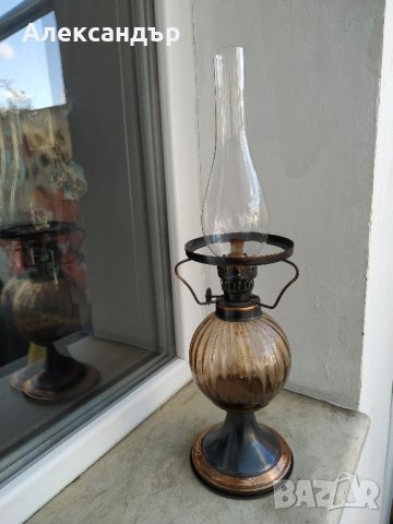 Руска газена лампа, снимка 5 - Настолни лампи - 41925215