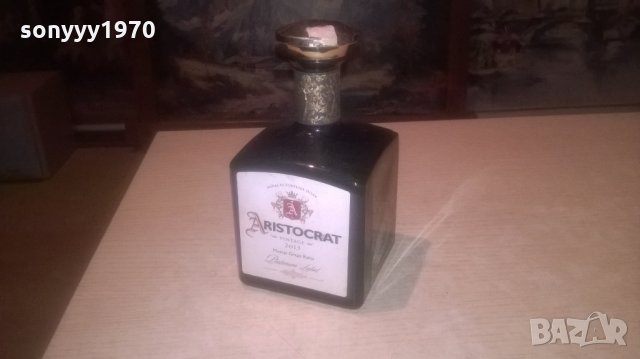 aristocrat vintage-platinium label-празно шише за колекция, снимка 7 - Колекции - 27648605
