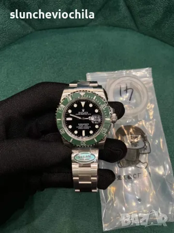 Clean Rolex Submariner Starbucks Black Dial 41mm Size Часовник, снимка 7 - Мъжки - 48896003