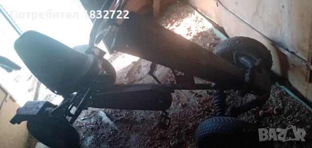 -20 %Само  до Коледа Продавам голям картинг с 2 седалки + нов бензинов двигател, снимка 2 - Велосипеди - 47996749