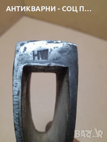 Стара Немска Брадва Топор 1кг. Номер 8., снимка 8 - Антикварни и старинни предмети - 48299981