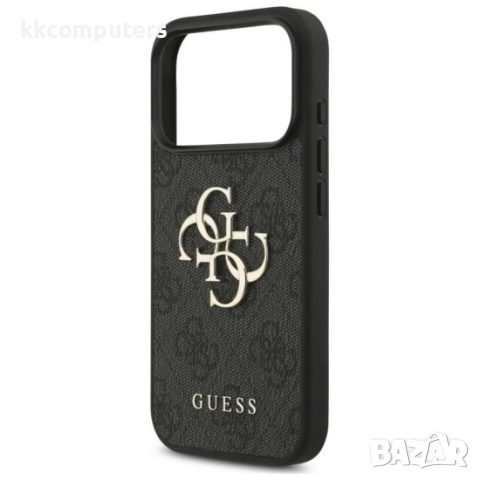 Оригинален кейс Guess Big 4G Logo Classic, За iPhone 17 Pro Max (6.9), Черен, снимка 6 - Калъфи, кейсове - 51825735